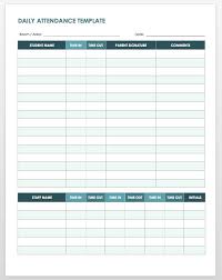 25 of the best attendance tracking apps for 2020 ranked by reviews from the getapp community. Free Attendance Spreadsheets And Templates Smartsheet