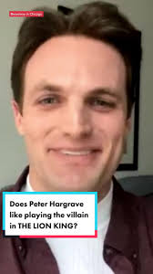Peter Hargrave (Scar) from @disneyonbroadway THE LION KING looks deep  within the character to play the villain effortlessly 🦁#broadwayinchicago  #broadway #theatre #thelionking #thelionkingbroadway