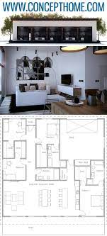 Discover modern house designs here. Home Plan Ch443 Modern Floor Plans Small Modern Home Modern House Plans