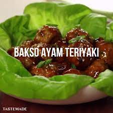 Video Video Bakso Ayam Teriyaki Resep Resep Resep Masakan Thai Ide Makanan Masakan Simpel