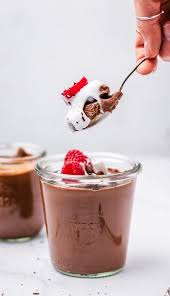 Vegan Avocado Chocolate Mousse In 2020 Avocado Chocolate Mousse Chocolate Mousse Recipes