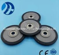 696 Zz 6*45*5.9mm Rubber Nylon Roller Sliding Door Pulley ...