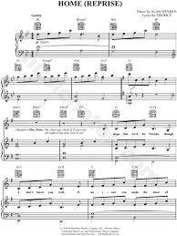 Home Reprise From Beauty And The Beast The Broadway Musical Sheet Music In Bb Major Download Print Sku Mn0057590