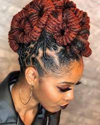 Locs Updo Hair Styles Locs Hairstyles Natural Hair Styles