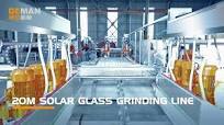DEMAN Machine - High-Speed Solar Glass Grinding Line