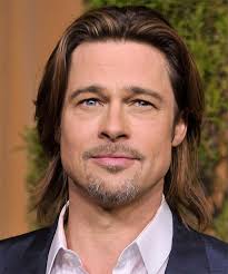 He is one of the top most searched personalities on the internet. Brad Pitt Long Straight Brunette Hairstyle With Light Brunette Highlights
