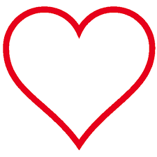 Love Heart Outline Heart Shapes Template Free Clip Art Heart Outline