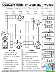 Instantly download 160+ pages of printable winter activities for those colder months!. 18 Crossword Puzzles Ideas Crossword Crossword Puzzles Puzzles For Kids