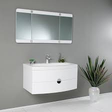 Ove decors maya 36 set bathroom vanity freestanding cabinet, 36 inches, dove grey with yves cultured marble countertop. Fresca Energia Single 36 Inch Modern Wall Mount Bathroom Vanity Set White