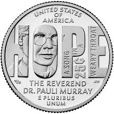 2024 BU & Proof American Women Quarter Rev. Dr. Pauli Murray