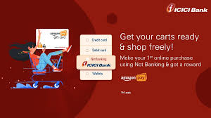 Icici bank offers various payment channels to help you pay your outstanding balances or minimum due on or before the due date. Icici Bank On Twitter Now Shop Online And Get Rewarded With An Amazonpay Gift Card Worth 250 Pay Using Your Icicibank Internet Banking Account And Get The Gift Card On Making Your