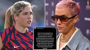 USWNT midfielder Korbin Albert apologizes after Megan Rapinoe-led criticism  and backlash... as she admits social media post with anti-LGBTQ+ content  was 'insensitive and hurtful'