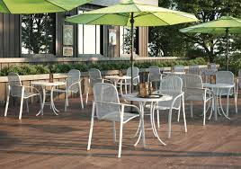 Enjoy Our Care Free And Classic Mesh Tables All Year Round Learn More About The Versatile T Patio Furniture Collection Casual Outdoor Furniture Outdoor Living