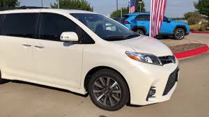 Although toyota reinforced the structure in later model years on the driver side to improve occupant protection in small overlap frontal crashes, no such changes were made on the passenger side. 2020 Toyota Sienna Limited In Premium Blizzard Pearl With Chestnut Interior At Toyota Of Mckinney Youtube