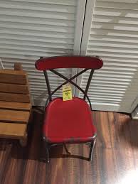 Rustic Red Metal Kids Chair Hobby Lobby Furniture Kids Chairs Home Decor