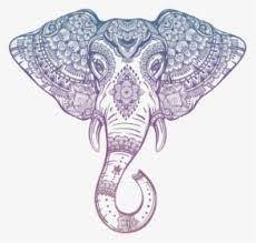 Free Png Download Tribal Elephant Head Outline Png Tribal Elephant Head Transparent Png Transpare Elephant Tattoos Tribal Elephant Mandala Elephant Tattoo