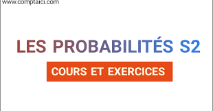 Probabilité i) expérience aléatoire a) exemples d'expériences pile ou face jeu de dé roue ces 3 jeux ont plusieurs résultats possibles. Probabilite S2 Pdf Cours Et Exercices