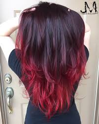 Long straight hair with heavy layers overall length: Hair Color Red Hair Purple Hair Ombre Hair Styles Red Ombre Hair Purple Ombre Hair