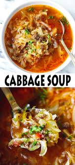 Cabbage Soup Cabbage Soup Recipes Soup With Ground Beef Chicken Soup Recipes