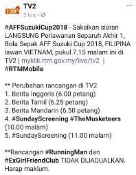 Hari ini kami akan bawakan korang 8 11 rancangan realiti televisyen yang pernah membuatkan emosi kita tak stabil semasa bersiaran. Tv2 Runningman Dan Exgirlfriendclub Tidak Dijadualkan Facebook