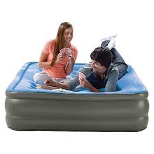 Double High Raised Queen Air Mattress Embark Air Mattress Blow Up Beds Air Bed