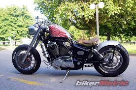 Honda Shadow Vt1100 Aero Bobber Bikermetric Honda Shadow Honda Shadow Bobber Honda Shadow 1100