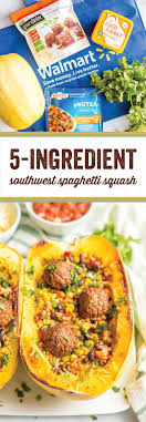 Birds Eye Veggie Pasta Nutrition Label Southwest Vegetarian Stuffed Spaghetti Squash Recipe Food Vegetarian Recipes Vegan Recipes