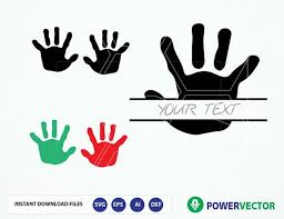 Download Svg File Hand Prints Hand Prints File Cutting Template Paper And Vinyl Cut File Hand Stop Sign Vector Clip Art For Cricut Silhouette Cameo 81812 Svgs Design Bundles