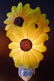 Sunflower Night Light Sunflower Kitchen Decor Sunflower Kitchen Sunflower Themed Kitchen