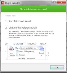 How to use mendeley updated guide 2020? Inserting Citations Mendeley The Basics Libguides At Tufts University