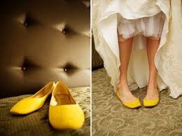 Wedding Shoes Yellow Wedding Shoes Wedding Shoe Trend Yellow Wedding Inspiration