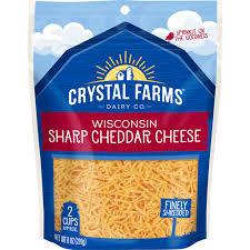 Maybe you would like to learn more about one of these? Crystal Farms Finely Shredded Wisconsin Sharp Cheddar Cheese 8 Oz Zip Pak Cheddar Sendik S Food Market