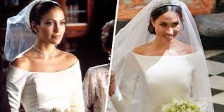 Meghan markle's dress was everything that you dream of when you have a fairytale wedding. Meghan Markle S Dress Looked Like J Lo S From The Wedding Planner