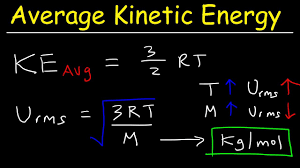 Average Kinetic Energy Of A Gas And Root Mean Square Velocity Practice Problems Chemistry Gas Laws Youtube