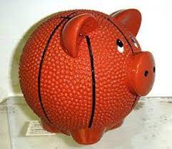 Artcreativity basketball shot coin bank for kids, fun money savings piggy bank for loose change, cool office desk sports decoration, best birthday gift for boys and girls 4.5 out of 5 stars 46 $14.97 $ 14. Cute Basketball Piggy Bank Frankenfern S Collectibles Gifts Piggy Bank Piggy Pig Bank