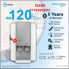 Dapatkan khidmat nasihat tentang keperluan minum air bertapis. Penapis Air Coway Izzah Coway