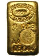 The serial number (lower right side of bar) has been obscured. Johnson Matthey Goldbarren Goldbarren Wiki Daten
