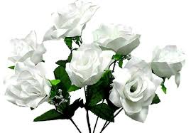 Maybe you would like to learn more about one of these? 7 Open Roses Dark Orange Coral Soft Silk Wedding Flowers Bridal Bouquets For Sale Online Ebay