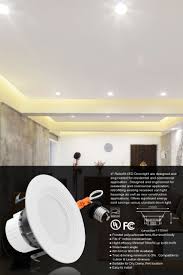 4 Retrofit Led Downlight Are Designed And Engineered For Residential And Commercial Application Designed And Recessed Can Lights Downlights Wellness Design