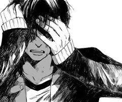 In both one of the main characters has a disease/disability. Crying Anime Boys