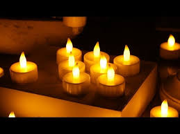 20 Battery Operated Led Flickering Tea Light Candles Fl 1976 Youtube