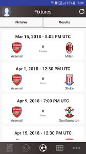 All arsenal fixtures and schedule, match results and upcoming matches. Arsenal Fixtures For Android Apk Download
