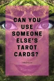 Meditation means nothing more than trying to still your mind and think of nothing (it shouldn't be difficult or unnatural). Don T Use Someone Else S Tarot Cards Unless You Do This Vekke Sind