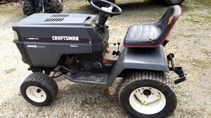 Get the riding mowers & tractors you want from the brands you love today at sears. 94 Craftsman Ii Gt6000 Garden Tractor Youtube