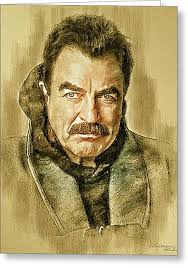 Thomas Magnum Greeting Cards for Sale