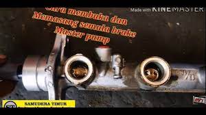 Cara membuka piston pump brek depan kereta produa myvi. Cara Membuka Dan Memasang Semula Brake Master Pump Youtube