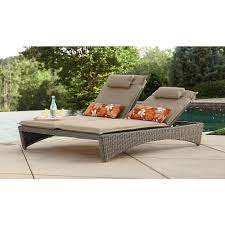 Double Chaise Outdoor Lounge Recliner Chair Day Bed Patio Pool Deck Sun Seats 2 Pool Chaise Lounge Double Chaise Lounge Outdoor Lounge Chair Outdoor