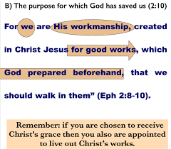 ephesians 2 10 the purpose of our lives the bible teaching