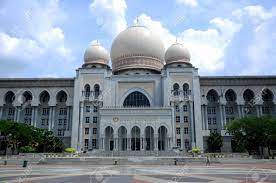 The palace of justice houses the malaysian court of appeal and federal court, which moved to putrajaya from the sultan abdul samad building in kuala lumpur in the early 2000s.historydue to the need for a proper office of the. Palace Of Justice Or The Istana Kehakiman In Putrajaya Malaysia Stock Photo Picture And Royalty Free Image Image 48114853