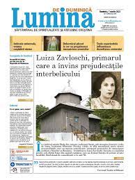 Pentru orice informație complementară sau reclamație cu privire la conținut. Ziarul Lumina